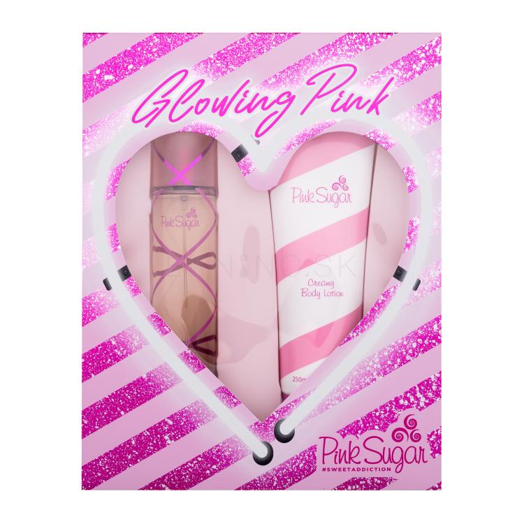 Pink Sugar Pink Sugar Darčeková kazeta toaletná voda 100 ml + telové mlieko 250 ml