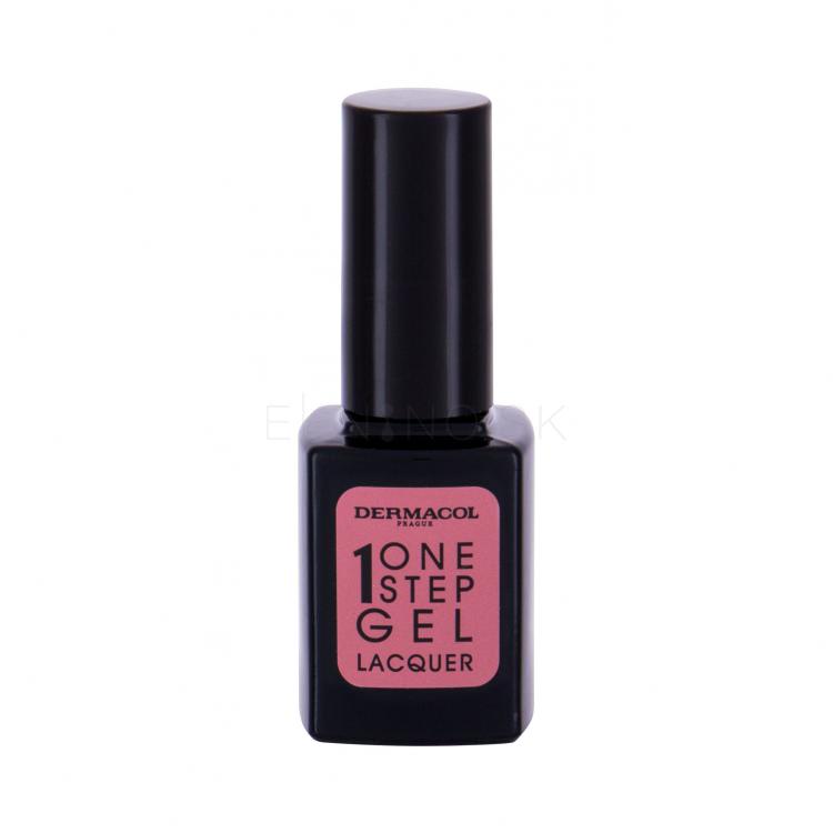 Dermacol One Step Gel Lacquer Lak na nechty pre ženy 11 ml Odtieň 02 Ancient Pink