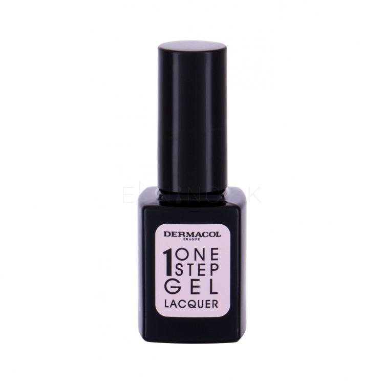 Dermacol One Step Gel Lacquer Lak na nechty pre ženy 11 ml Odtieň 01 First Date