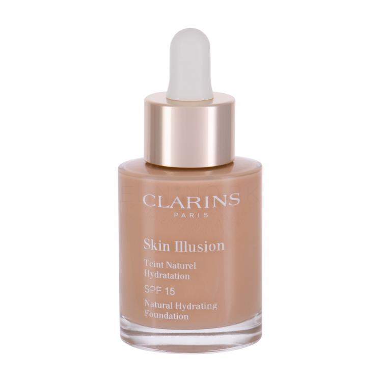 Clarins Skin Illusion Natural Hydrating SPF15 Make-up pre ženy 30 ml Odtieň 106 Vanilla