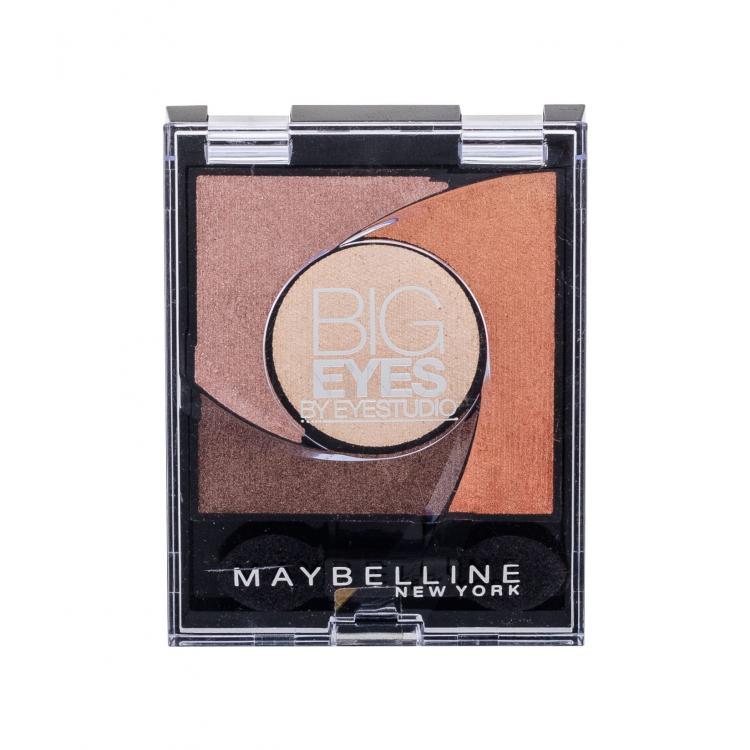 Maybelline Big Eyes Očný tieň pre ženy 3,7 g Odtieň 01 Luminous Brown