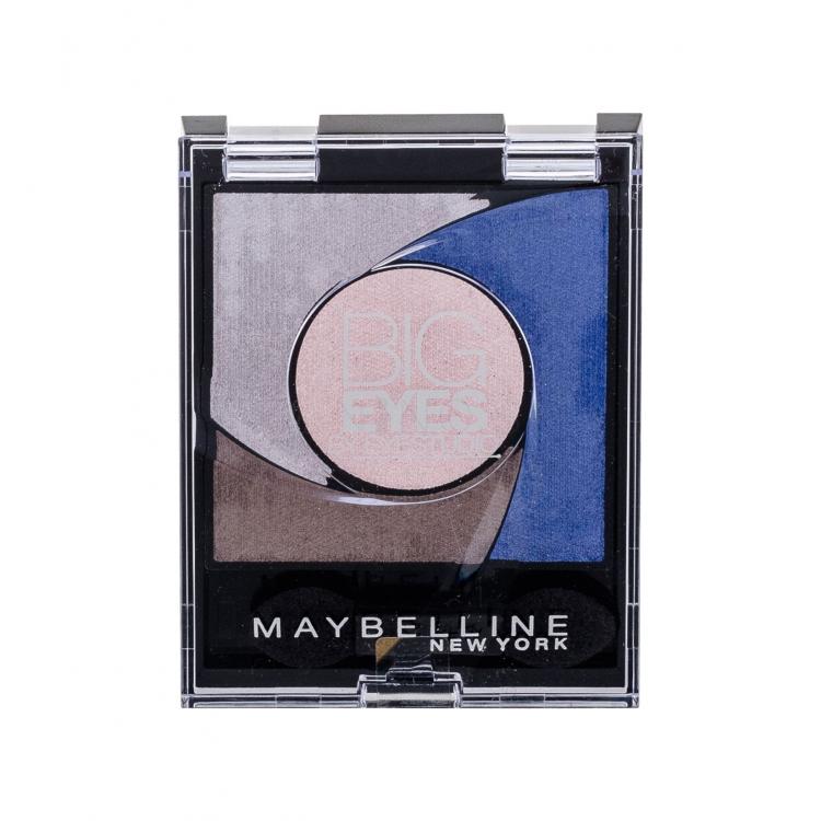 Maybelline Big Eyes Očný tieň pre ženy 3,7 g Odtieň 04 Luminous Blue