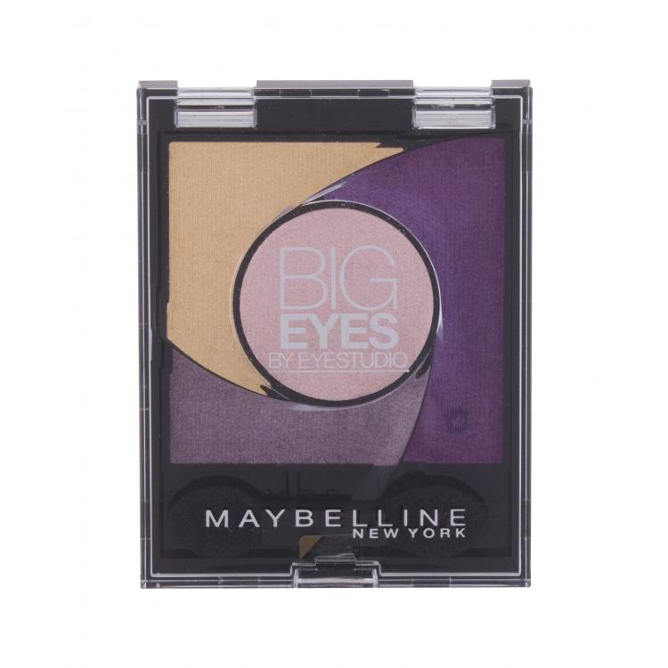 Maybelline Big Eyes Očný tieň pre ženy 3,7 g Odtieň 05 Luminous Purple
