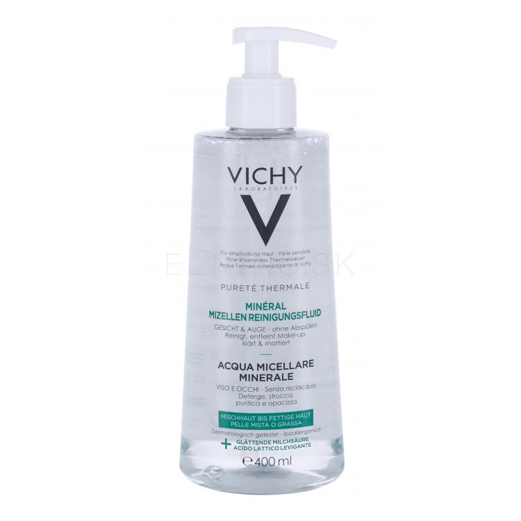 Vichy Pureté Thermale Mineral Water For Oily Skin Micelárna voda pre ženy 400 ml