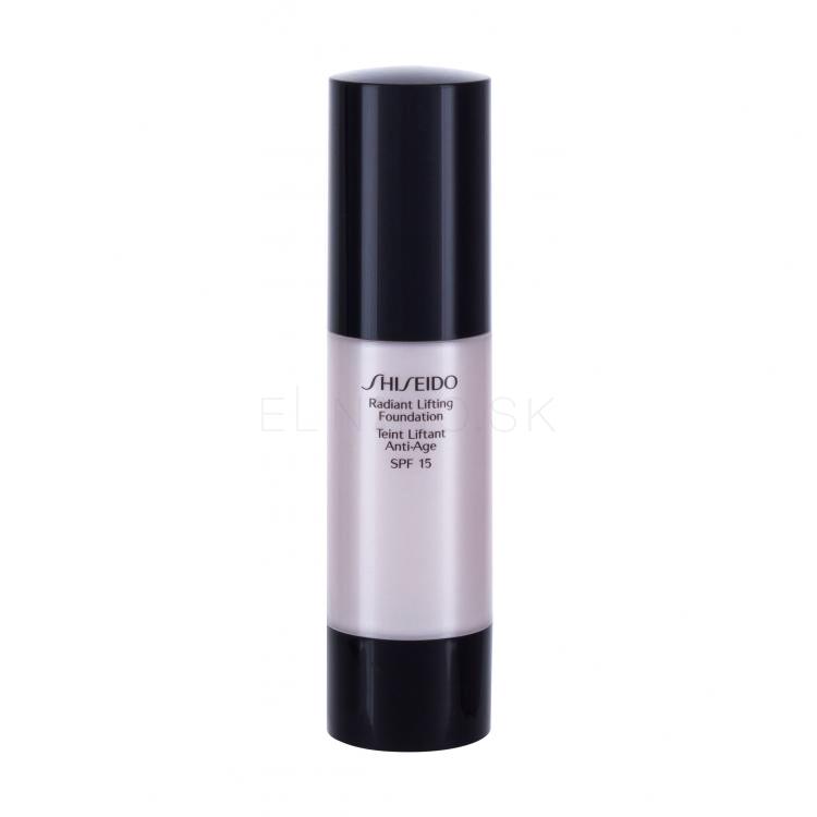 Shiseido Radiant Lifting Foundation SPF15 Make-up pre ženy 30 ml Odtieň O40 Natural Fair Ochre