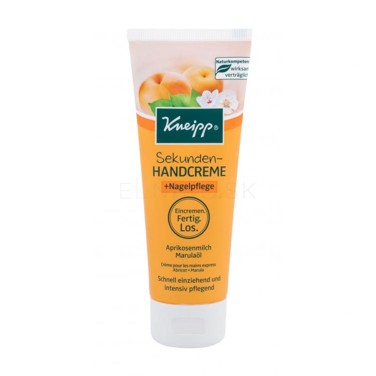Kneipp Hand Cream Soft In Seconds Apricot Krém na ruky 75 ml