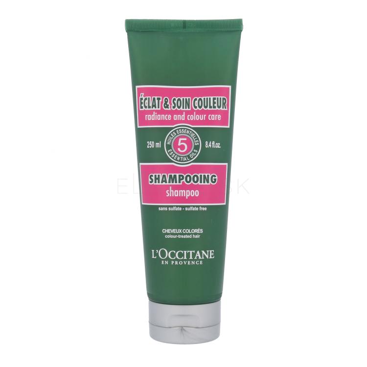 L&#039;Occitane Radiance And Color Care Šampón pre ženy 250 ml