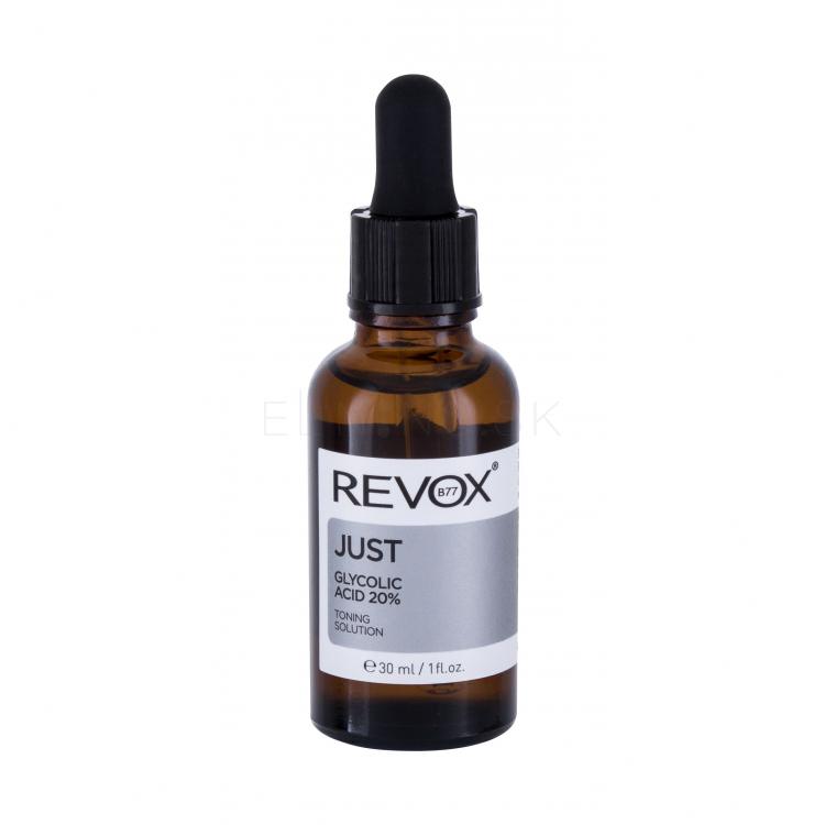Revox Just Glycolic Acid 20% Pleťová voda a sprej pre ženy 30 ml