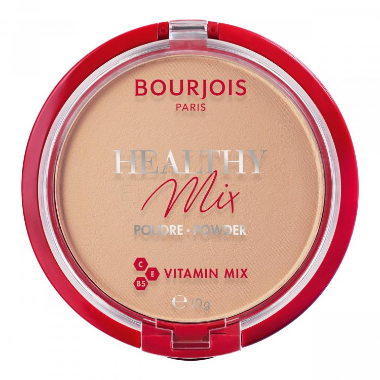 BOURJOIS Paris Healthy Mix Púder pre ženy 10 g Odtieň 04 Golden Beige