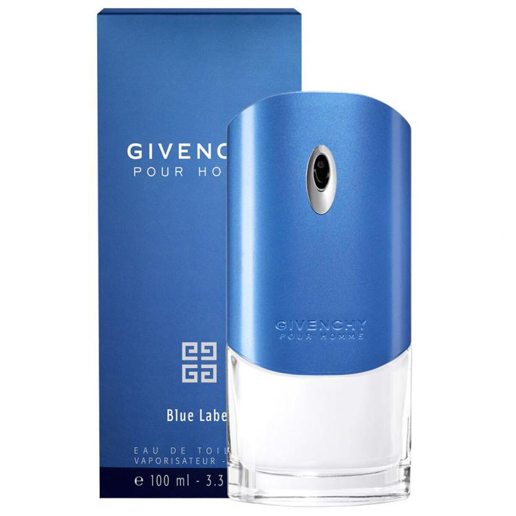 Givenchy Pour Homme Blue Label Toaletná voda pre mužov 100 ml poškodená krabička