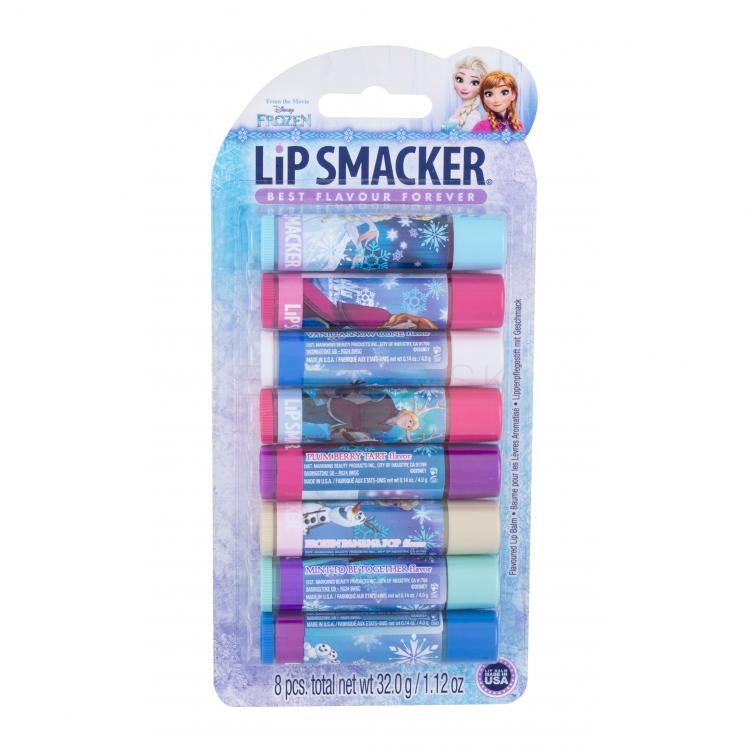 Lip Smacker Disney Frozen Lip Balm Darčeková kazeta balzam na pery 8 x 4 g