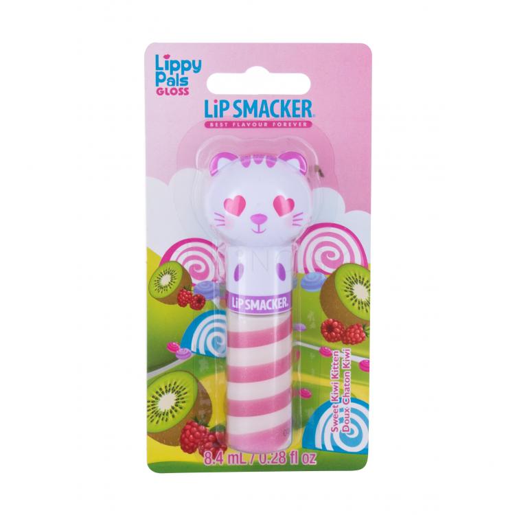 Lip Smacker Lippy Pals Sweet Kiwi Kitten Lesk na pery pre deti 8,4 ml