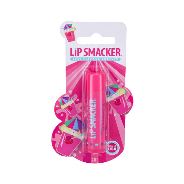 Lip Smacker Original Balzam na pery pre deti 4 g Odtieň Tropical Punch