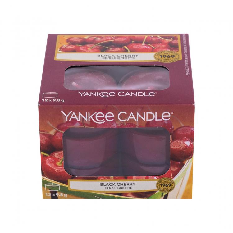Yankee Candle Black Cherry Vonná sviečka 117,6 g