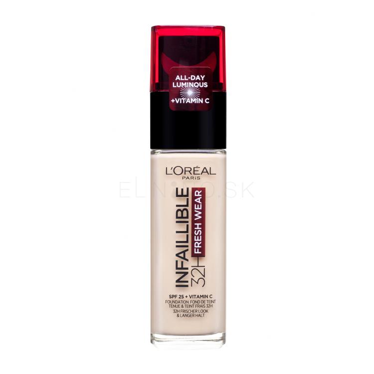 L&#039;Oréal Paris Infaillible 32H Fresh Wear SPF25 Make-up pre ženy 30 ml Odtieň 100