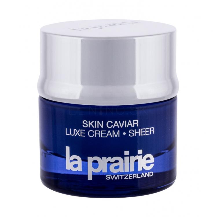La Prairie Skin Caviar Luxe Cream Sheer Denný pleťový krém pre ženy 50 ml