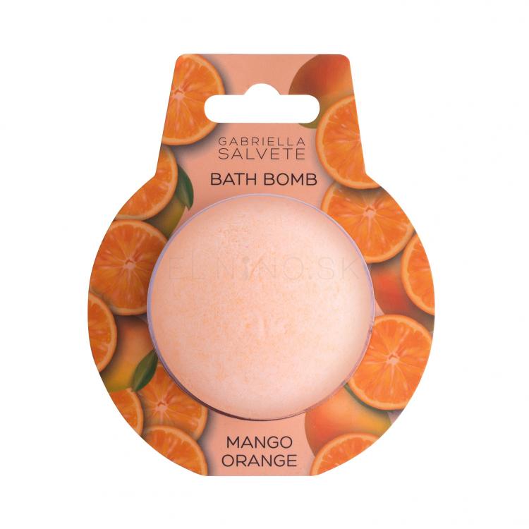 Gabriella Salvete Bath Bomb Mango Orange Bomba do kúpeľa pre ženy 100 g