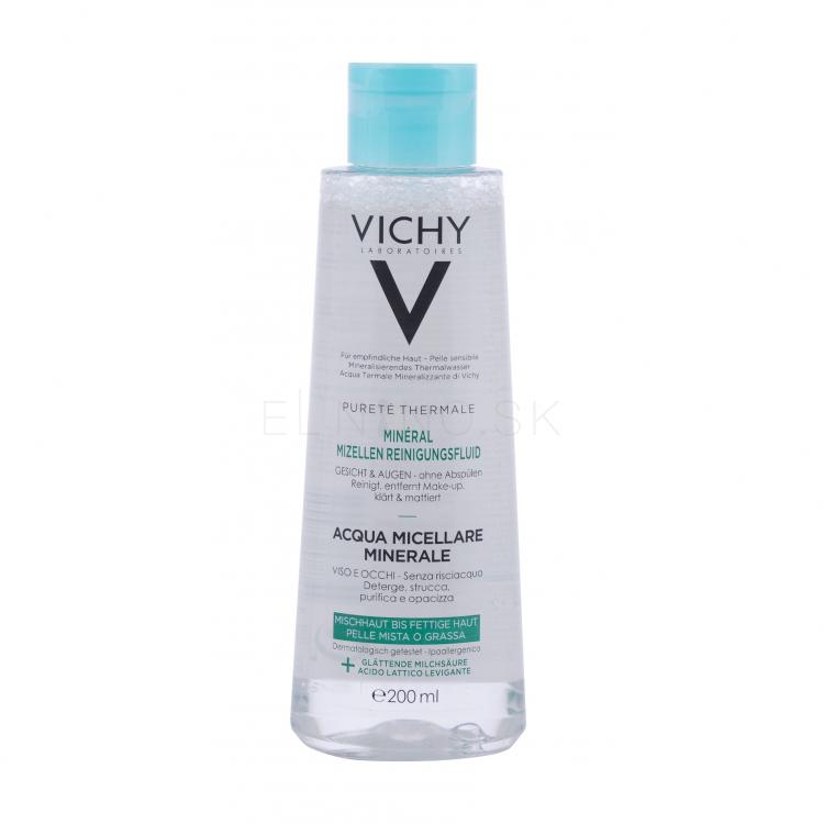 Vichy Pureté Thermale Mineral Water For Oily Skin Micelárna voda pre ženy 200 ml