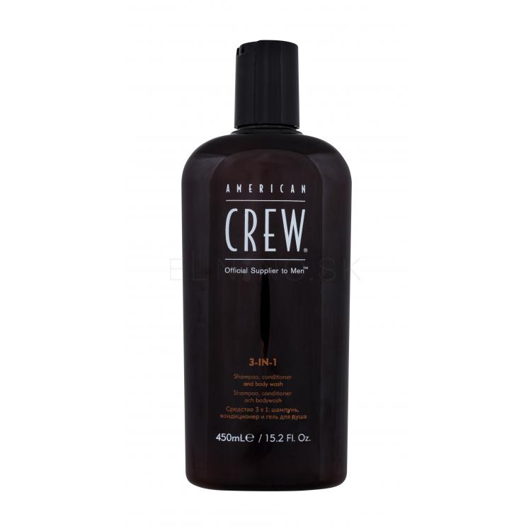 American Crew 3-IN-1 Šampón pre mužov 450 ml