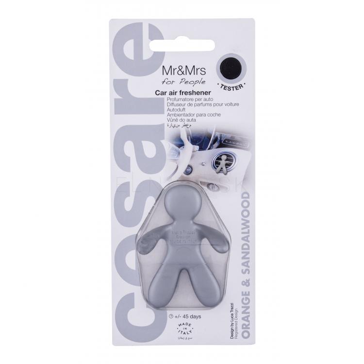 Mr&amp;Mrs Fragrance Cesare Orange &amp; Sandalwood Vôňa do auta 1 ks