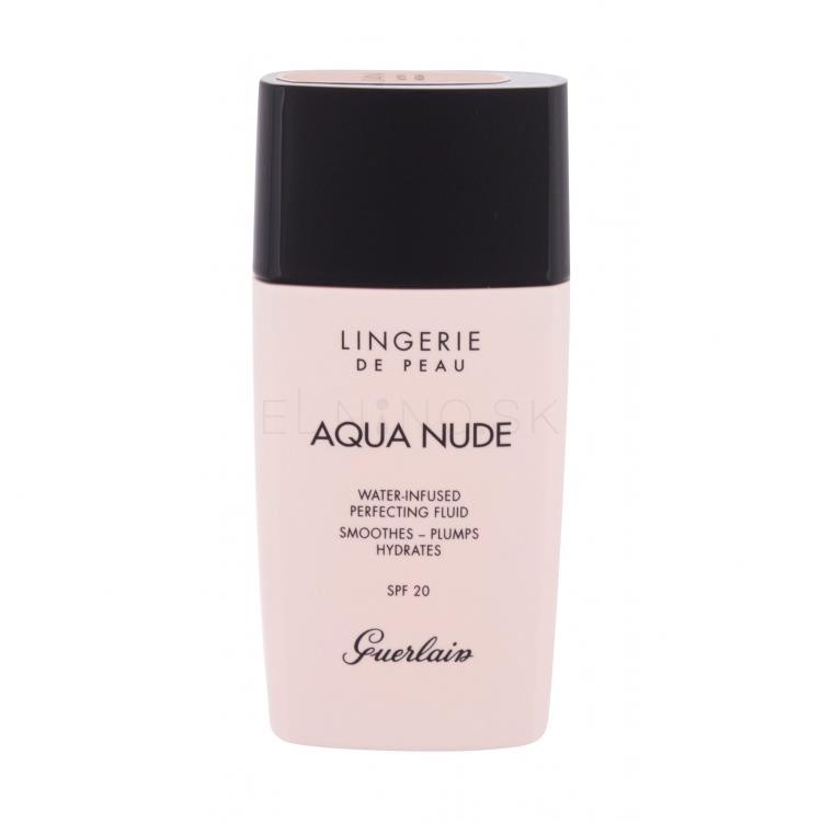 Guerlain Lingerie De Peau Aqua Nude SPF20 Make-up pre ženy 30 ml Odtieň 04N Moyen Medium tester