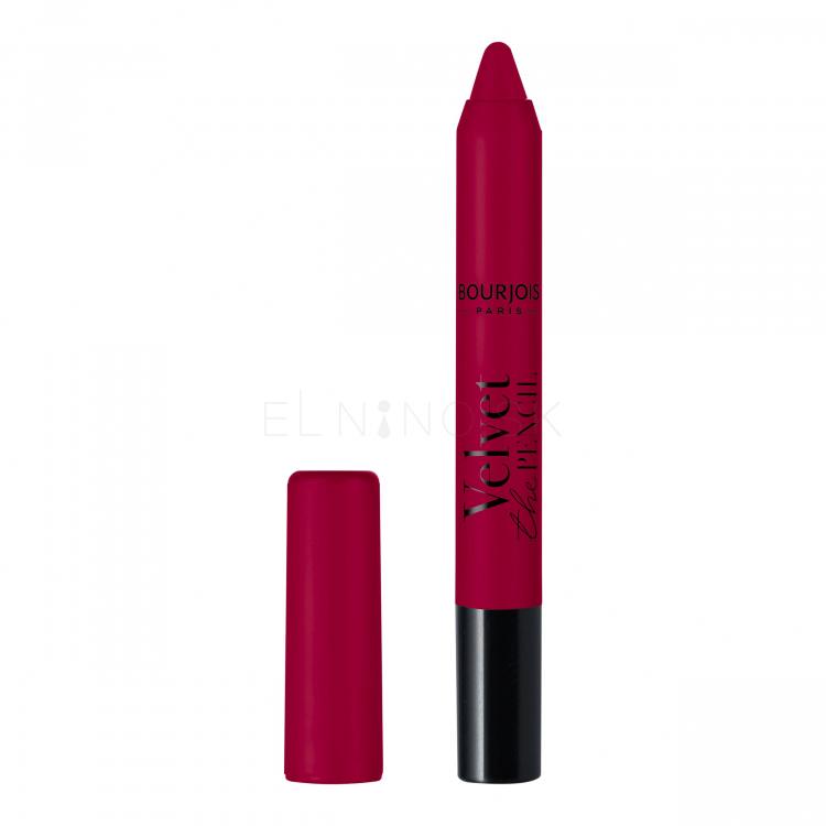 BOURJOIS Paris Velvet The Pencil Rúž pre ženy 3 g Odtieň 16 Rouge  Di´vin