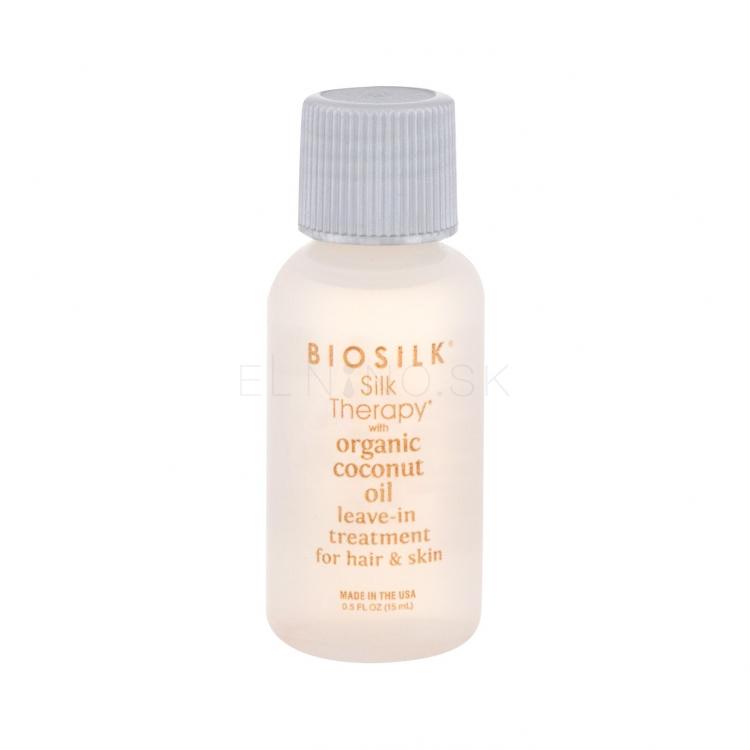 Farouk Systems Biosilk Silk Therapy Coconut Oil Olej na vlasy pre ženy 15 ml