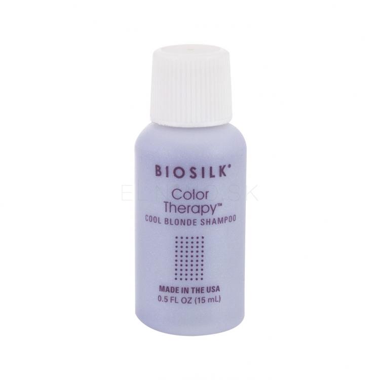 Farouk Systems Biosilk Color Therapy Cool Blonde Šampón pre ženy 15 ml