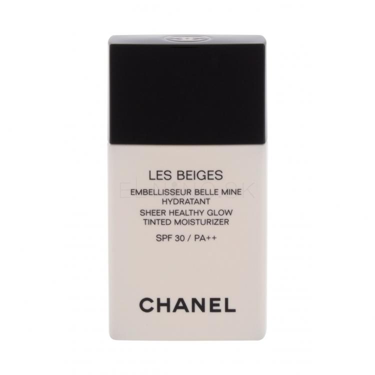 Chanel Les Beiges Healthy Glow Moisturizer SPF30 Denný pleťový krém pre ženy 30 ml Odtieň Medium Plus