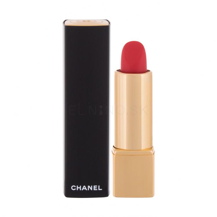 Chanel Rouge Allure Velvet Rúž pre ženy 3,5 g Odtieň 66 L´Indomabile