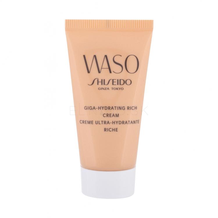 Shiseido Waso Giga-Hydrating Rich Denný pleťový krém pre ženy 30 ml
