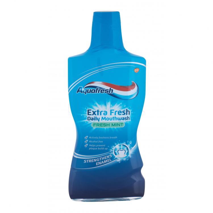 Aquafresh Extra Fresh Fresh Mint Ústna voda 500 ml