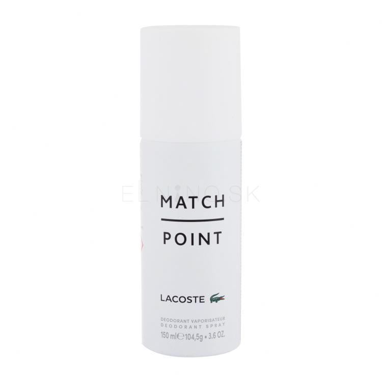 Lacoste Match Point Dezodorant pre mužov 150 ml