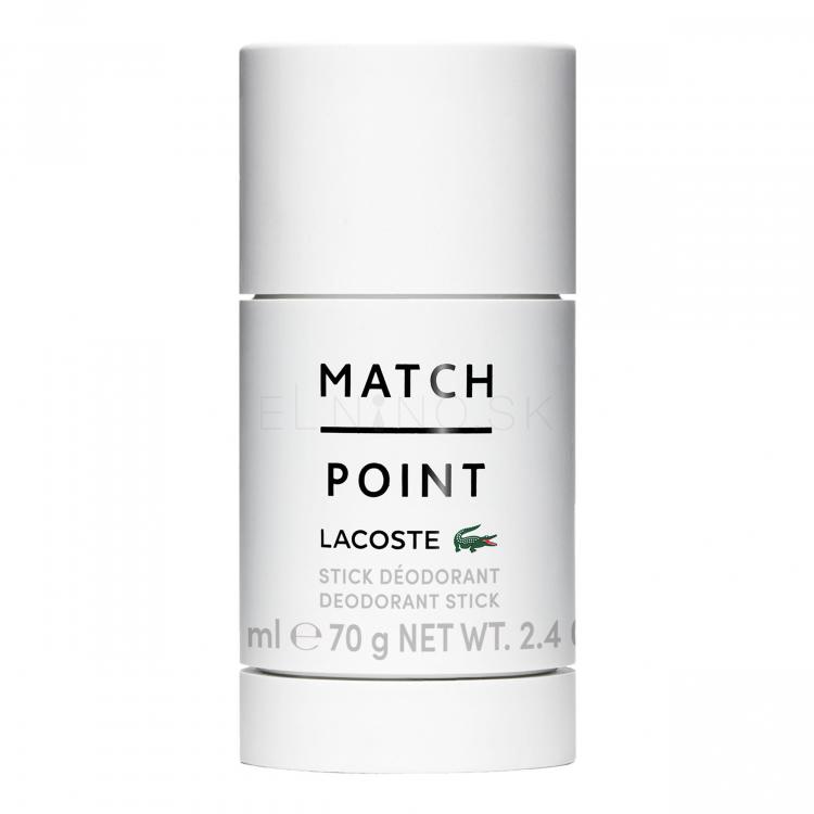 Lacoste Match Point Dezodorant pre mužov 75 ml