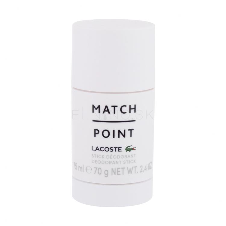 Lacoste Match Point Dezodorant pre mužov 75 ml