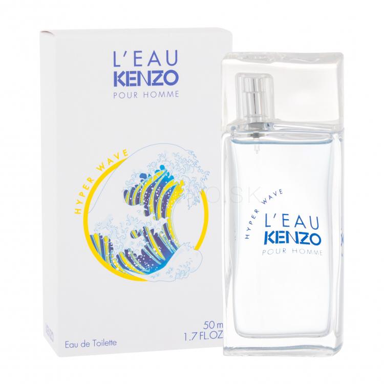 KENZO L´Eau Kenzo Pour Homme Hyper Wave Toaletná voda pre mužov 50 ml