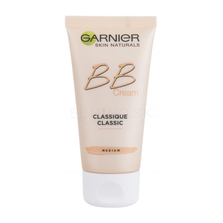 Garnier Skin Naturals Classic BB krém pre ženy 50 ml Odtieň Medium