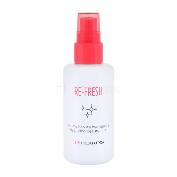 Clarins Re-Fresh Hydrating Beauty Mist Pleťová voda a sprej pre ženy 100 ml