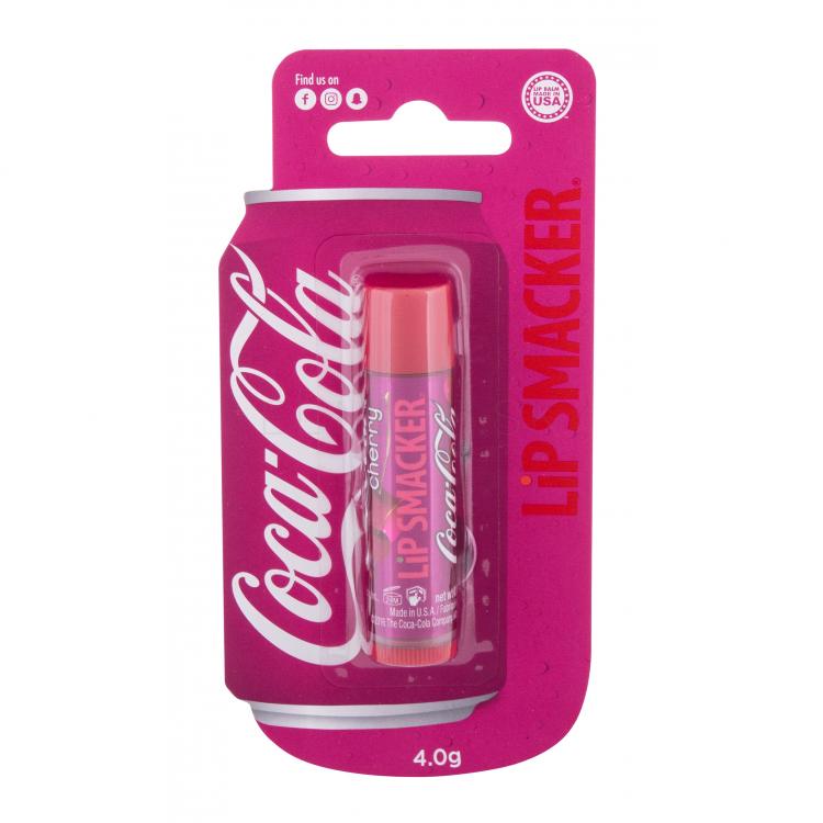 Lip Smacker Coca-Cola Cherry Balzam na pery pre deti 4 g