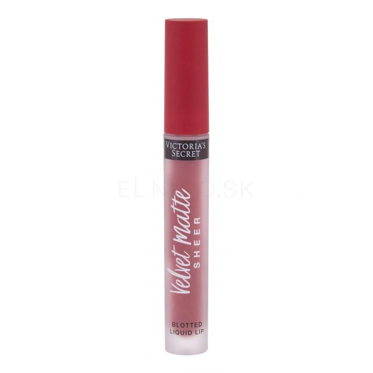 Victoria´s Secret Velvet Matte Sheer Blotted Liquid Lip Rúž pre ženy 3,1 g Odtieň Chance