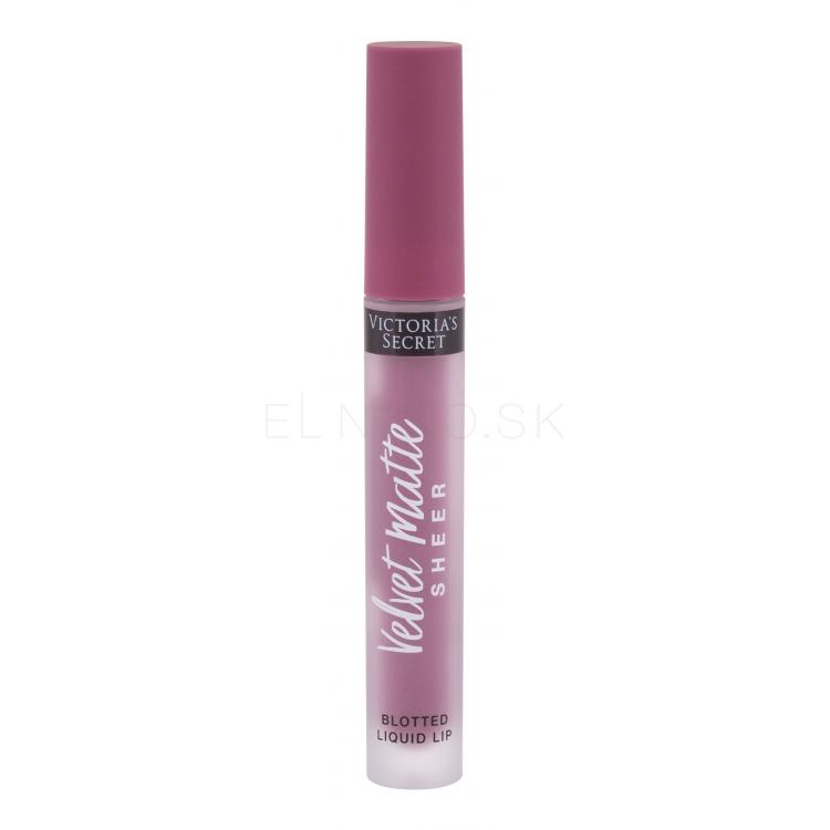 Victoria´s Secret Velvet Matte Sheer Blotted Liquid Lip Rúž pre ženy 3,1 g Odtieň Daydreamer