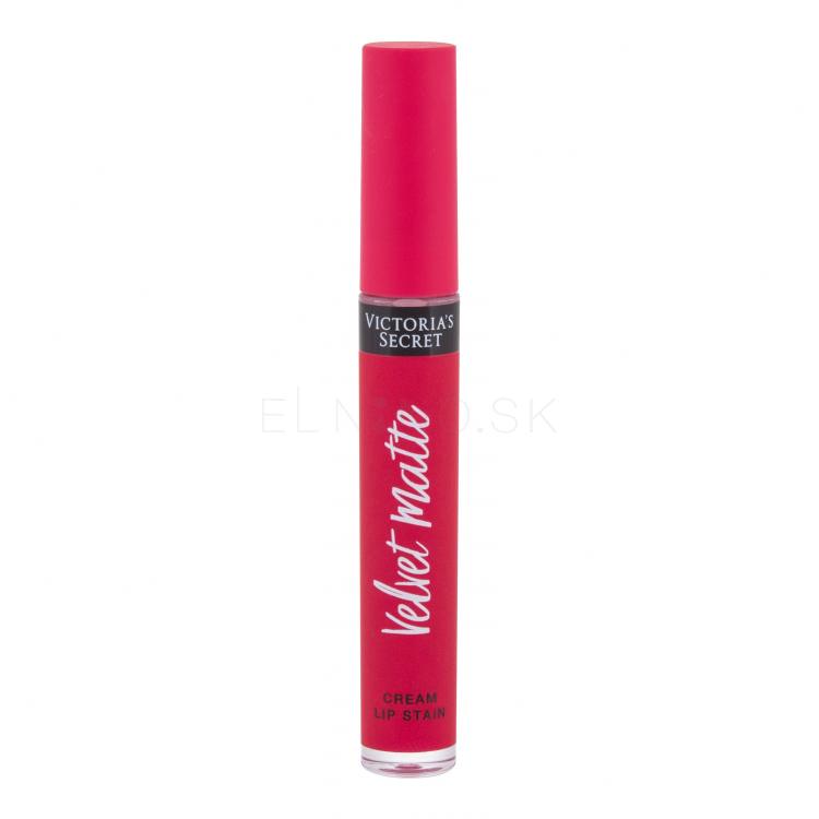 Victoria´s Secret Velvet Matte Cream Lip Stain Rúž pre ženy 3,1 g Odtieň Impulsive