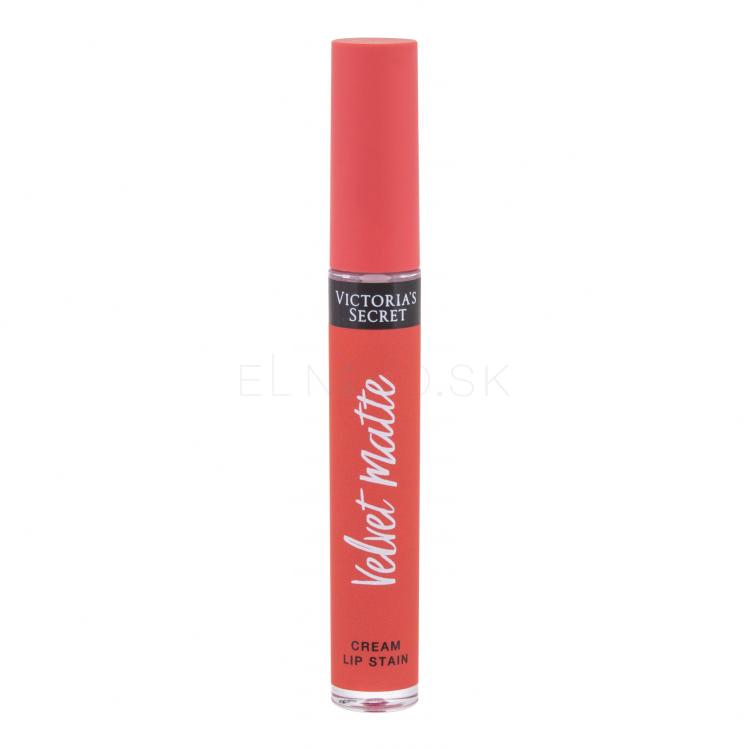 Victoria´s Secret Velvet Matte Cream Lip Stain Rúž pre ženy 3,1 g Odtieň Tempting