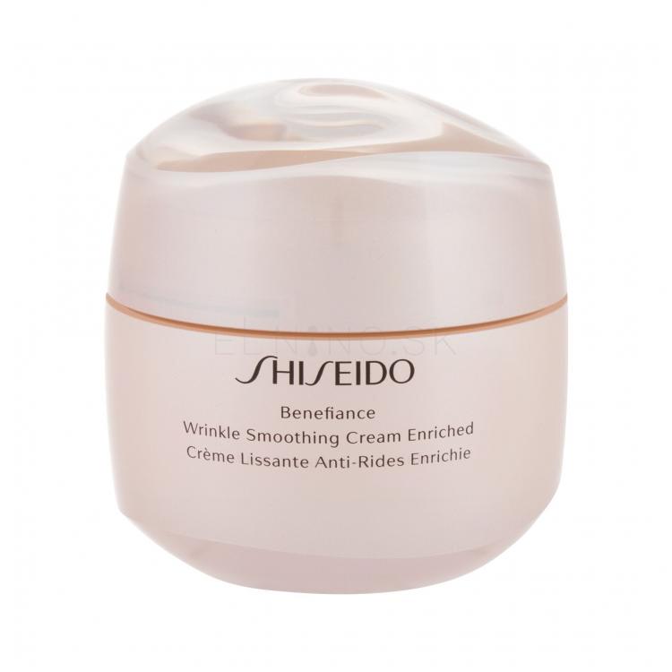 Shiseido Benefiance Wrinkle Smoothing Cream Enriched Denný pleťový krém pre ženy 75 ml