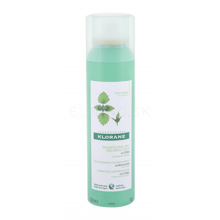 Klorane Organic Nettle Suchý šampón pre ženy 150 ml