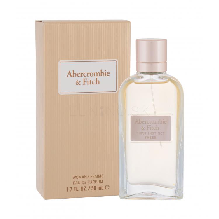 Abercrombie &amp; Fitch First Instinct Sheer Parfumovaná voda pre ženy 50 ml