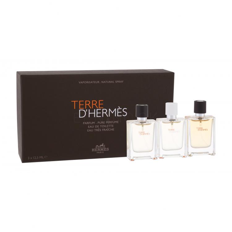 Hermes Terre d´Hermès Darčeková kazeta parfum Terre D´Hermés 12,5 ml + toaletná voda Terre D´Hermés 12,5 ml + toaletná voda Terre D´Hermés Eau Trés Fraiche 12,5 ml