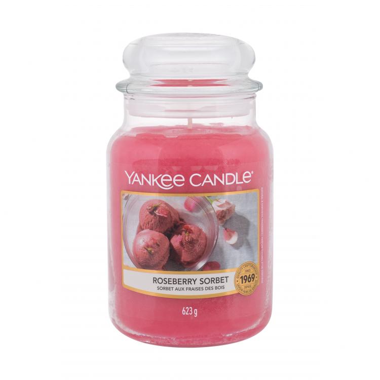 Yankee Candle Roseberry Sorbet Vonná sviečka 623 g