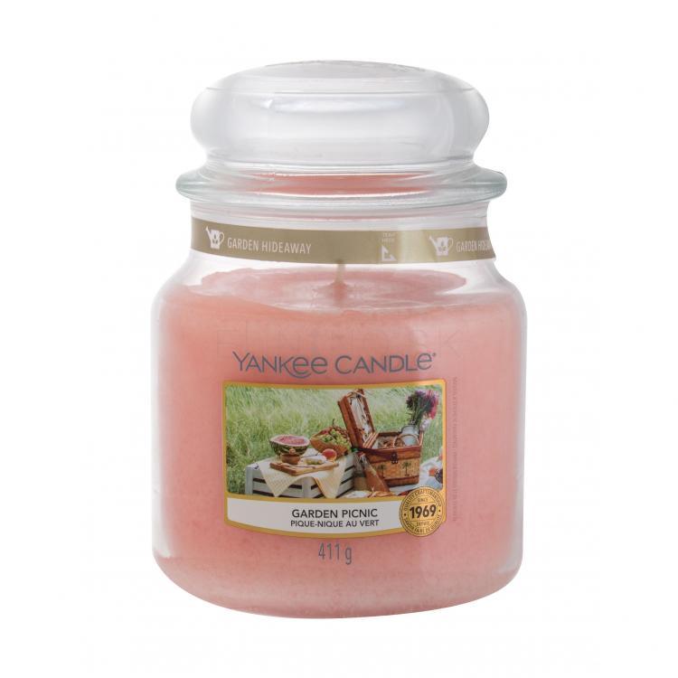 Yankee Candle Garden Picnic Vonná sviečka 411 g