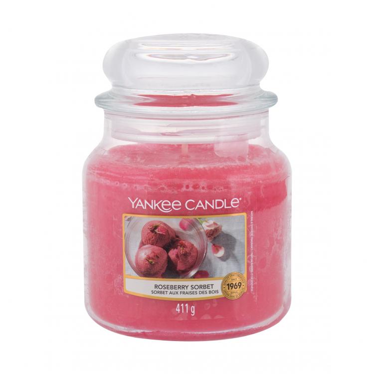 Yankee Candle Roseberry Sorbet Vonná sviečka 411 g